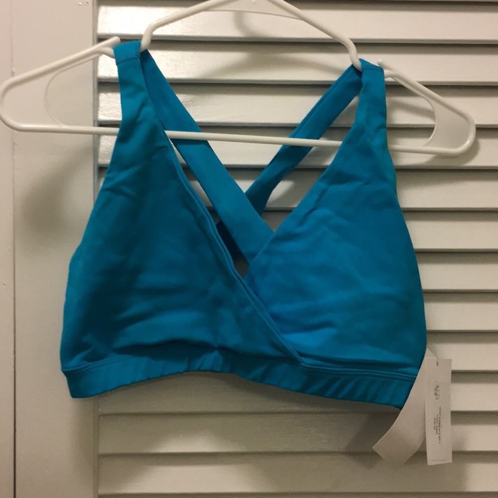 Karma Embrace Yoga Bra in Topaz- size M